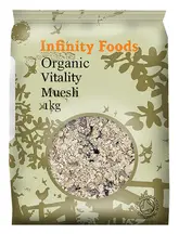 Vitality Muesli 1kg, Organic (Infinity Foods)