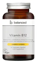 Vitamin B12 30 Capsules (Balanced)