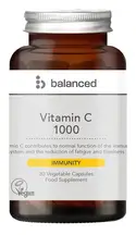 Vitamin C 1000 30 Capsules (Balanced)
