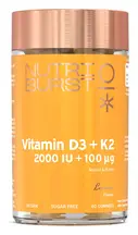 Vitamin D3 and K2 60 Gummies (Nutriburst)