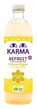 Organic Waterkefir Fig & Lemon 750ml (Karma Kombucha)