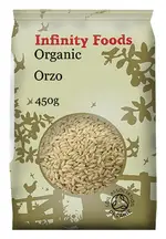 Orzo [from Durum Wheat], Organic 450g (Infinity Foods)