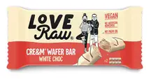 Vegan White Chocolate Cream Wafer Bar 43g (Love Raw)