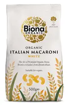 Organic White Macaroni Pasta 500g (Biona)