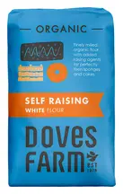 Organic Self Raising White Flour 1kg (Doves Farm)