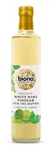 Organic White Wine Vinegar with the Mother 500ml (Biona)