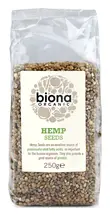 Organic Whole Hemp Seeds 250g (Biona)