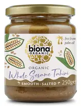 Organic Tahini Whole Sesame with Salt 250g (Biona)