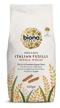 Organic Wholewheat Fusilli 500g (Biona)