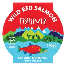 Wild Pacific Red Salmon Filleted 170g (Fish4Ever)