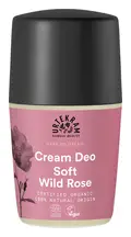 Organic Soft Wild Rose Deodorant Roll On 50ml (Urtekram)