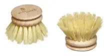 Wooden Dish Brush - 1 Replacement Head (Ecoliving)