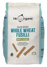 Organic Whole Wheat Fusilli Pasta 500g (Mr Organic)