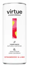 Yerba Mate Strawberry & Lime 250ml (Virtue Drinks)